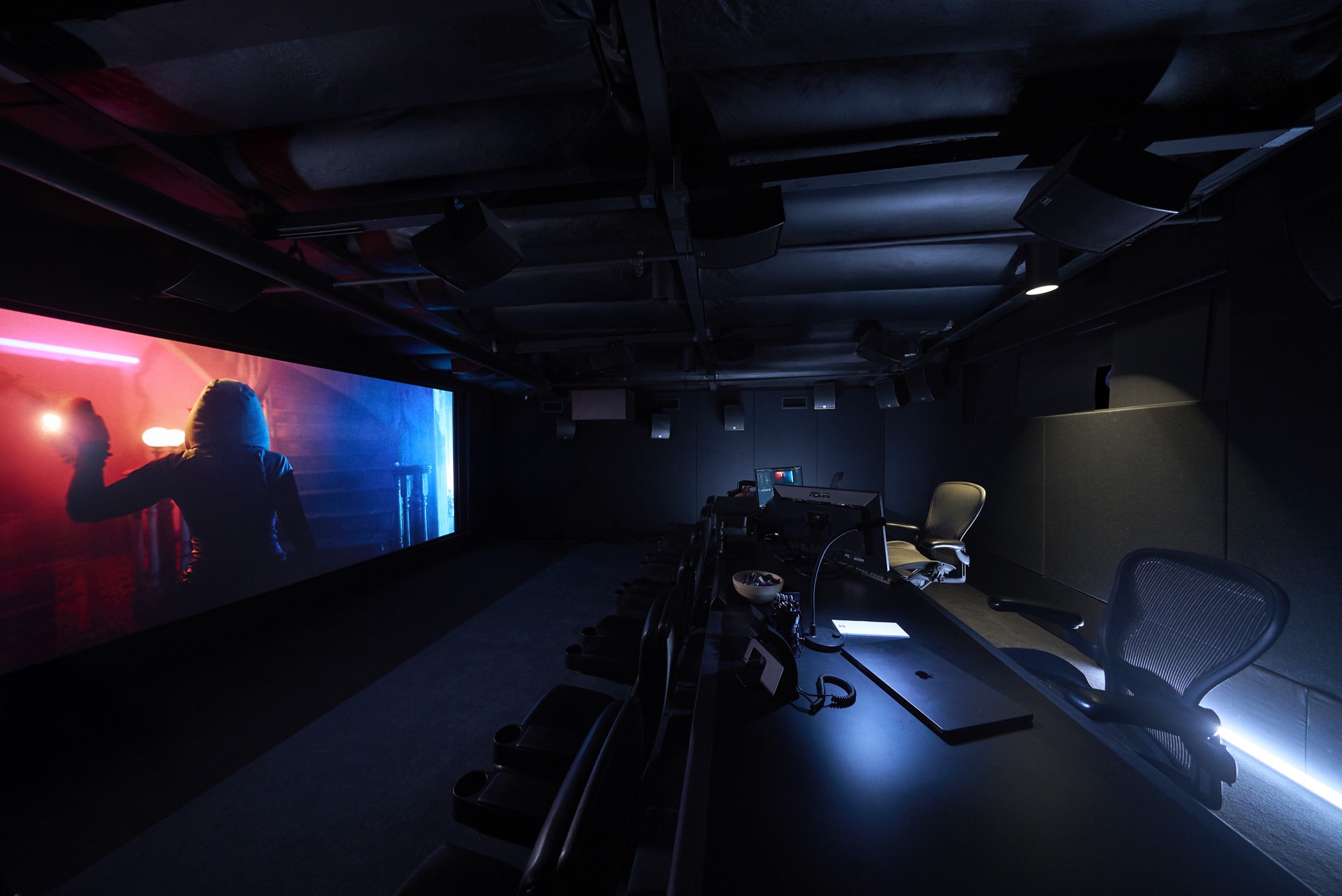 MOSAIC's 4K digital cinema grading theater